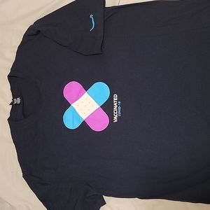 Amazon Vaccinated Tshirt Large